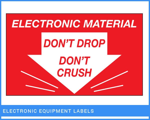 Electronic Equipment Labels